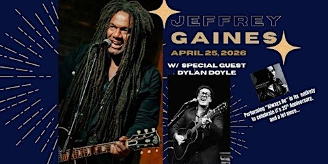 JEFFREY GAINES plus guest Dylan Doyle