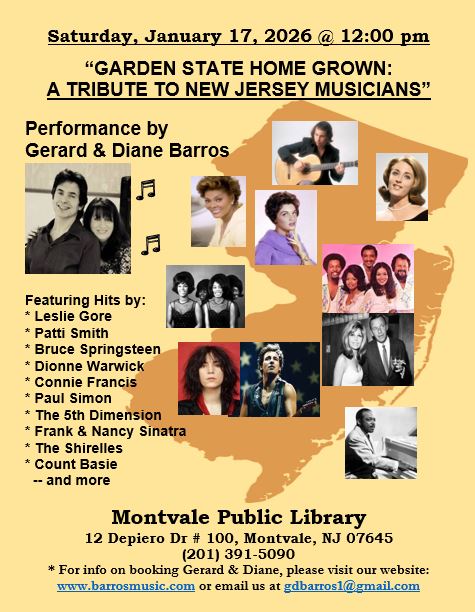 Live Concert: Garden State Homegrown, A Tribute to NJ Musicians
