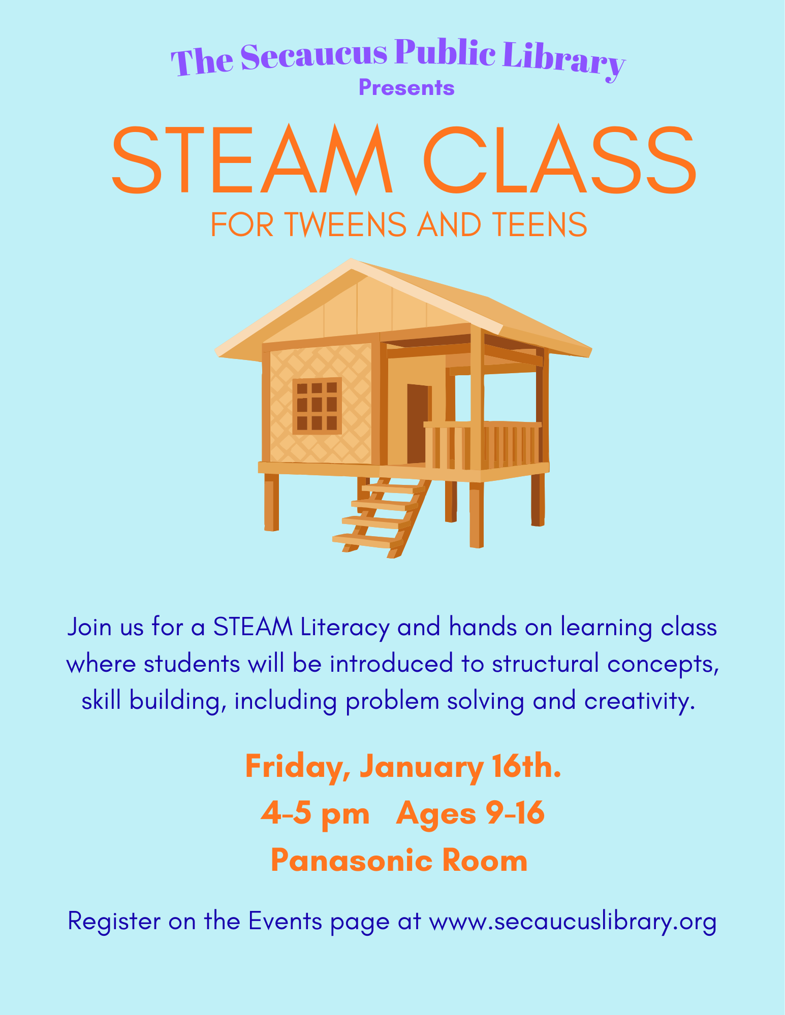 STEM Class Winter Edition for Tweens and Teens Ages 9-16