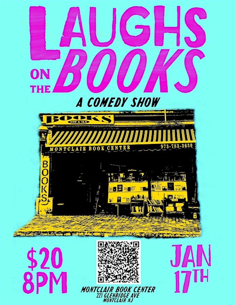 Laughs on the Books IV: Montlcair's Top Standup Comedy Show!