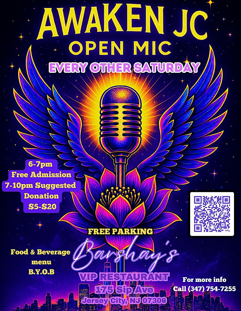 Awaken Jersey City Open Mic
