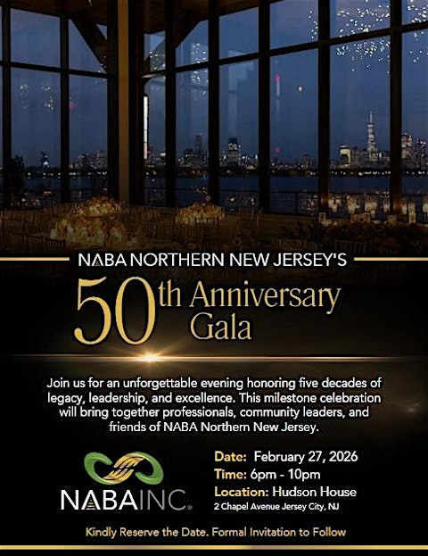 NABA NNJ 50th Anniversary Gala