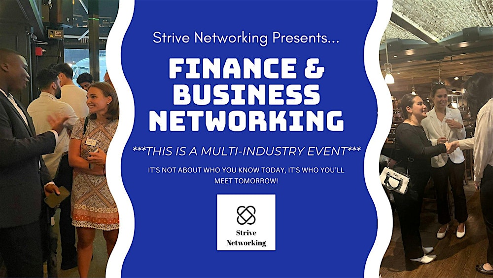 Finance and Business Networking | Elevate Your Potential - Hoboken