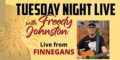 Freedy Johnston' Tues. Night Live at Finnegans in Hoboken