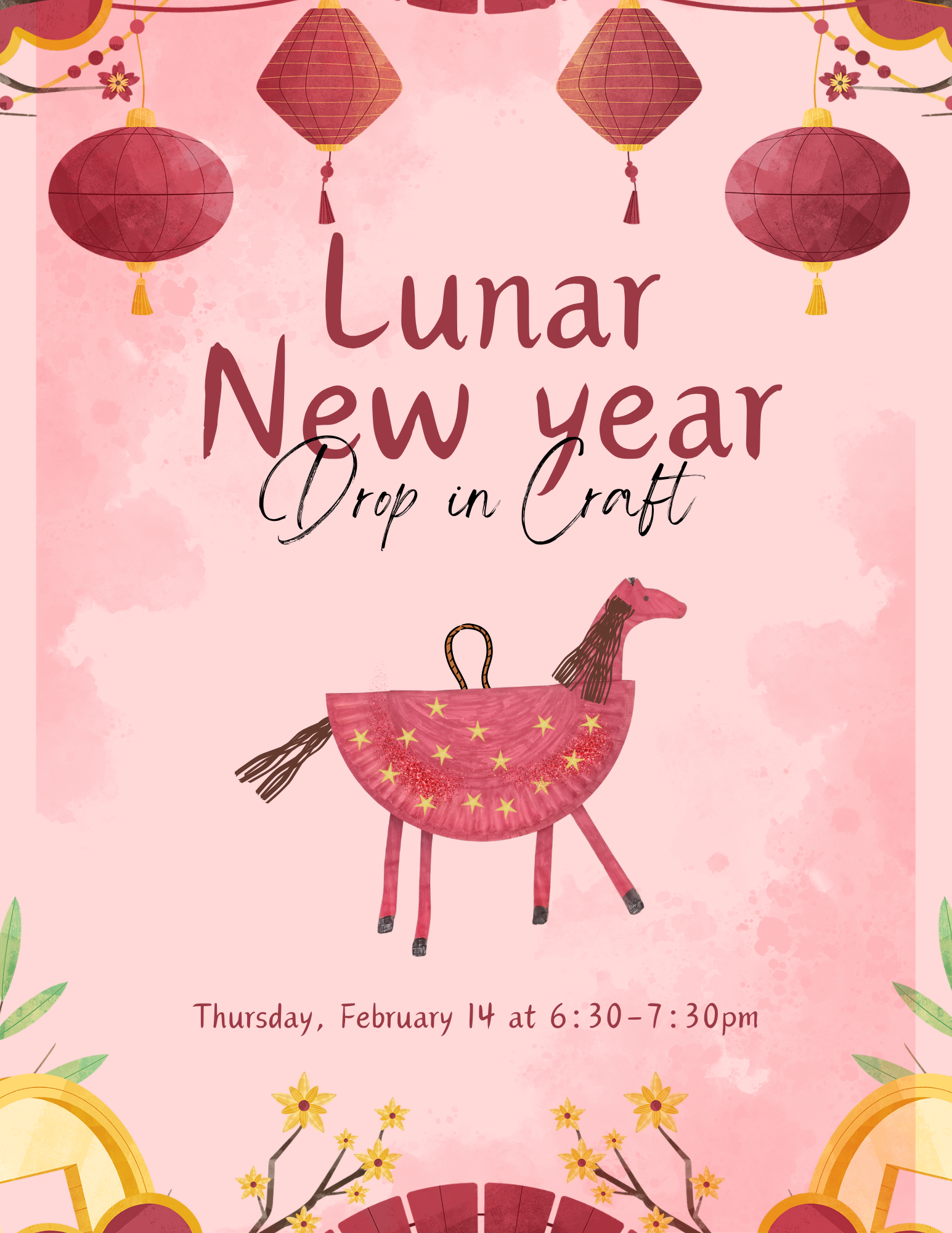 Drop In Craft - Year of The Horse