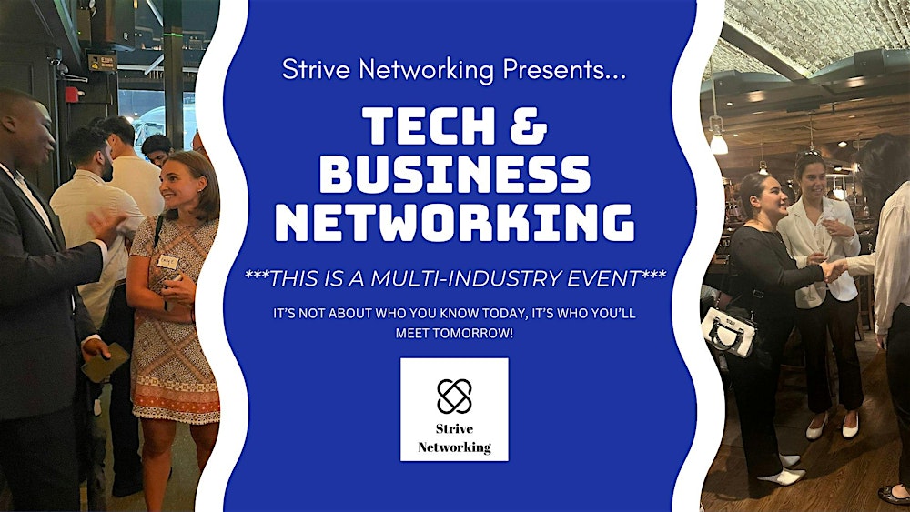 Tech and Business Networking | Elevating Your Potential - Hoboken