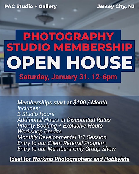 Photography Studio Open House