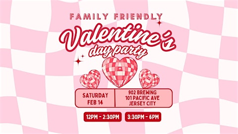 Family Valentine’s Day Party in Jersey City | Kid-Friendly Event