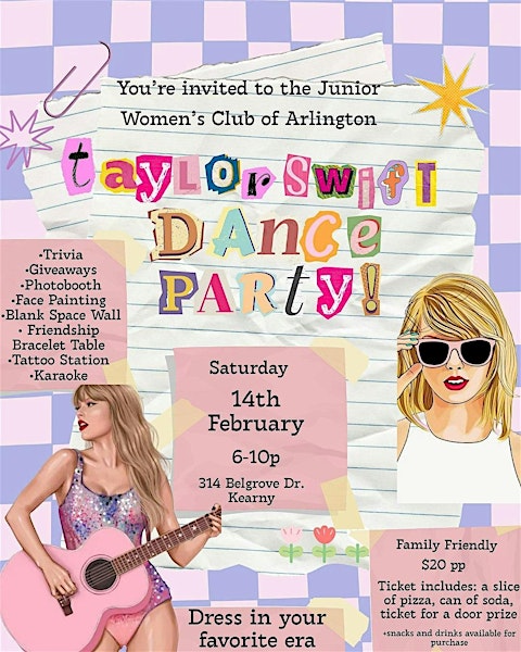 The Ultimate Taylor Swift Galentines  Sponsored by JWCA