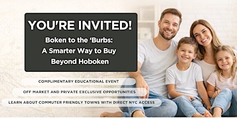 'Boken to the Burbs: NJ Commuter Towns Open House Event