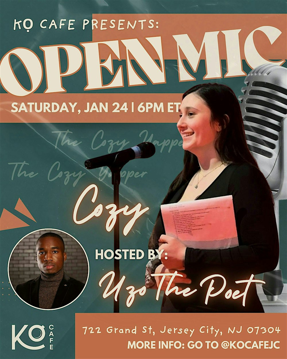 Kọ Cafe Presents: Open Mic