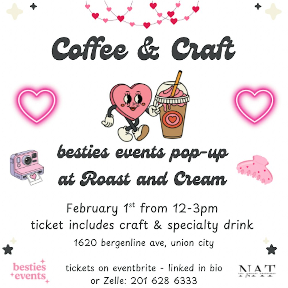 Coffee & Craft Social! ✨