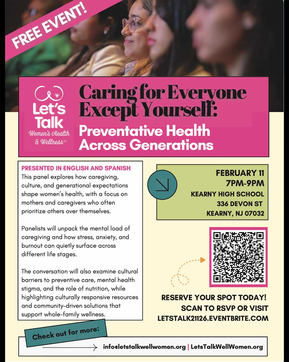 Let’s Talk Women’s Health and Wellness