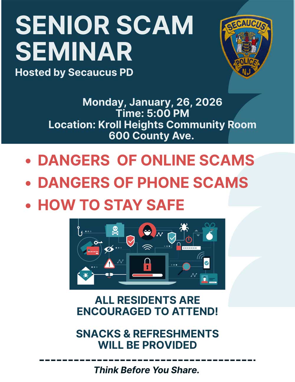 Senior Scam Seminar