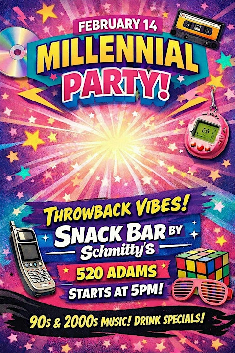 SnackBar's Millennial Party