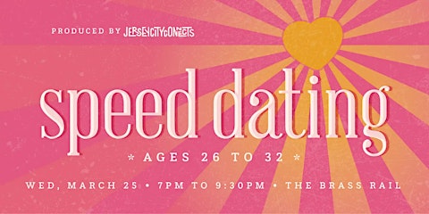 Jersey City Connects | March Speed Dating (26-32) | Dating in Jersey City