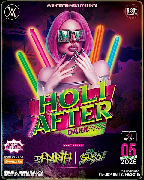 Holi After Dark- New Jersey
