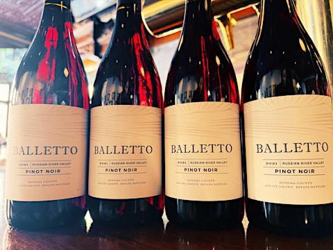 Balletto Wine & Food Pairing at Zack's Oak Bar