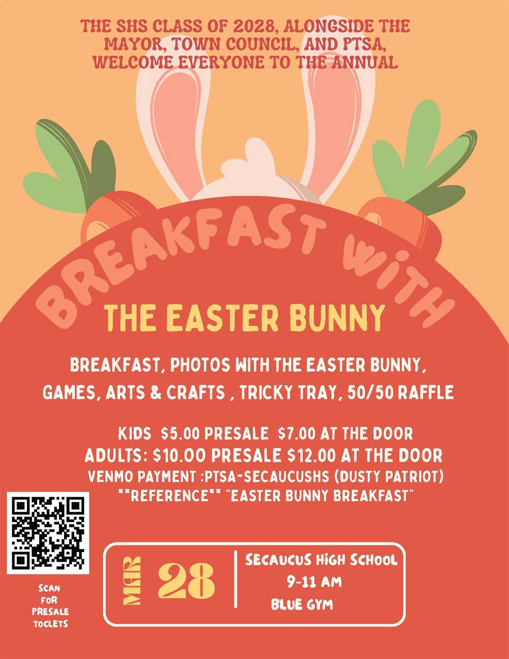 Breakfast with the Easter Bunny