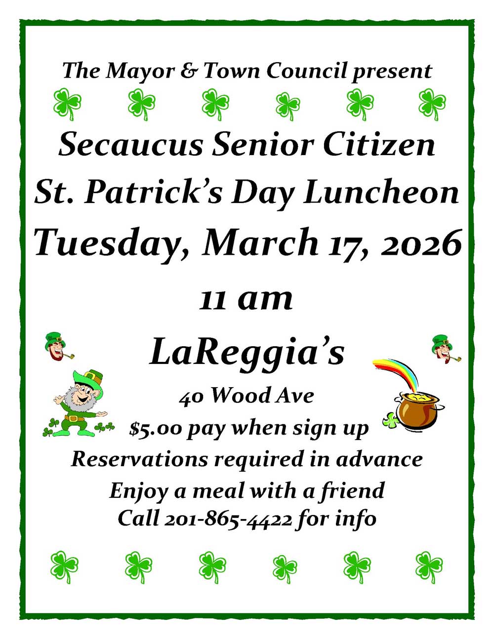Senior St. Patrick's Day