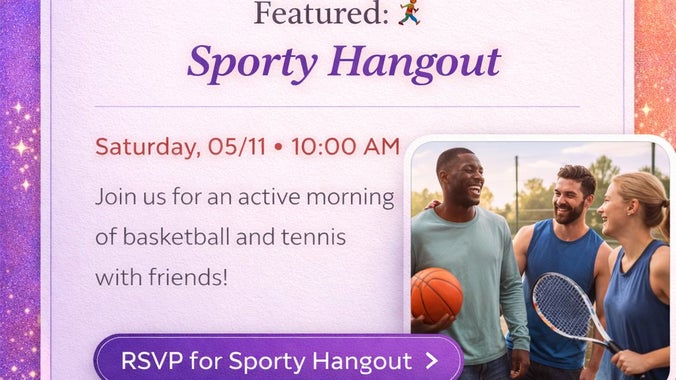 Sporty Hangout ⛹🏾‍♀️🤾🏽‍♀️⚽️🏈🏀