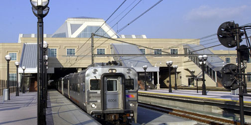 Several Busses of Migrants Arrive at Secaucus Junction Train Station