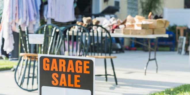 4/27 Garage Sale Announced