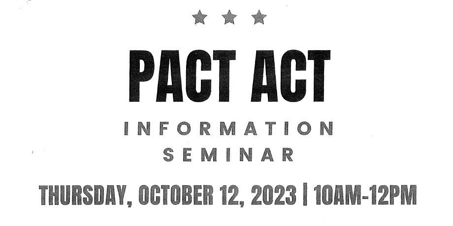 PACT ACT Information Seminar