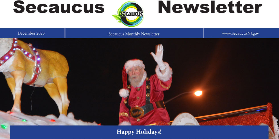 December 2023 Secaucus Newsletter