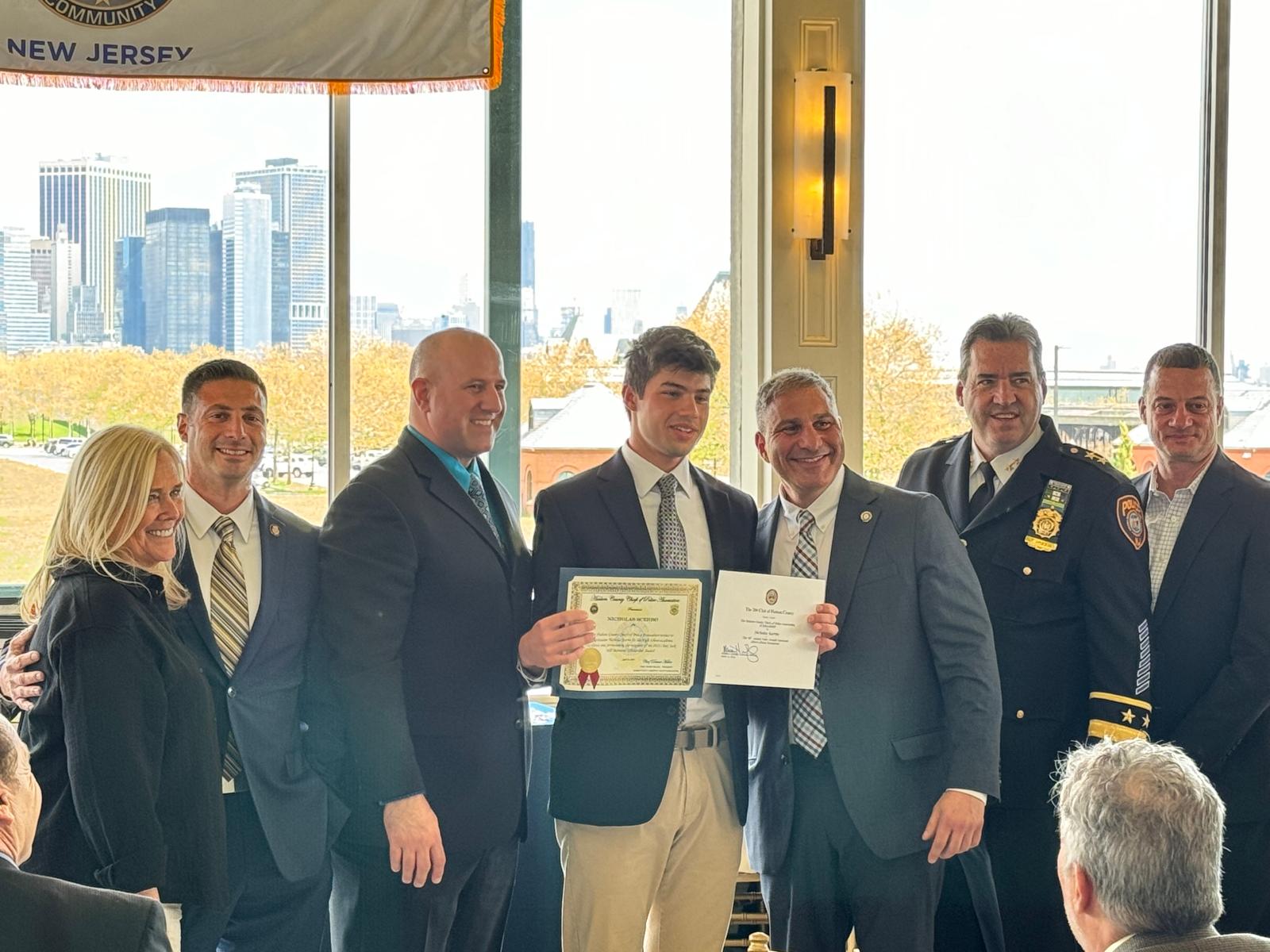 Hudson County Chiefs of Police Association Awards Scholarships