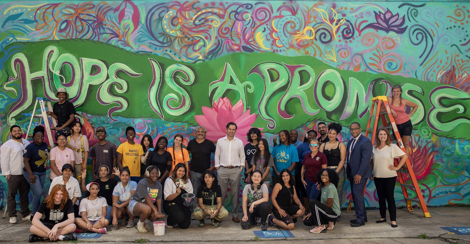 Jersey City Celebrates 10 Years of Youth Mural Arts Program