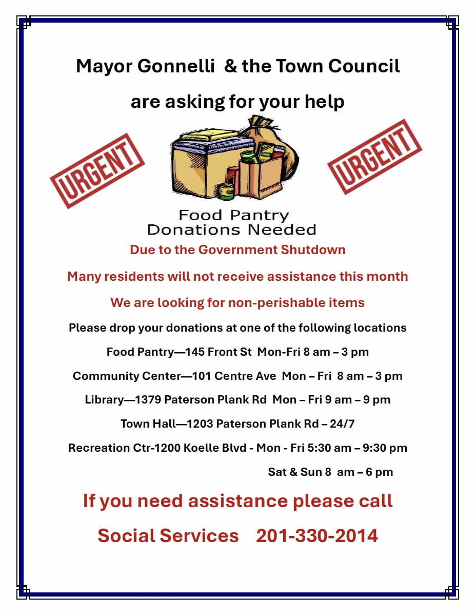 Food Pantry Donations Needed