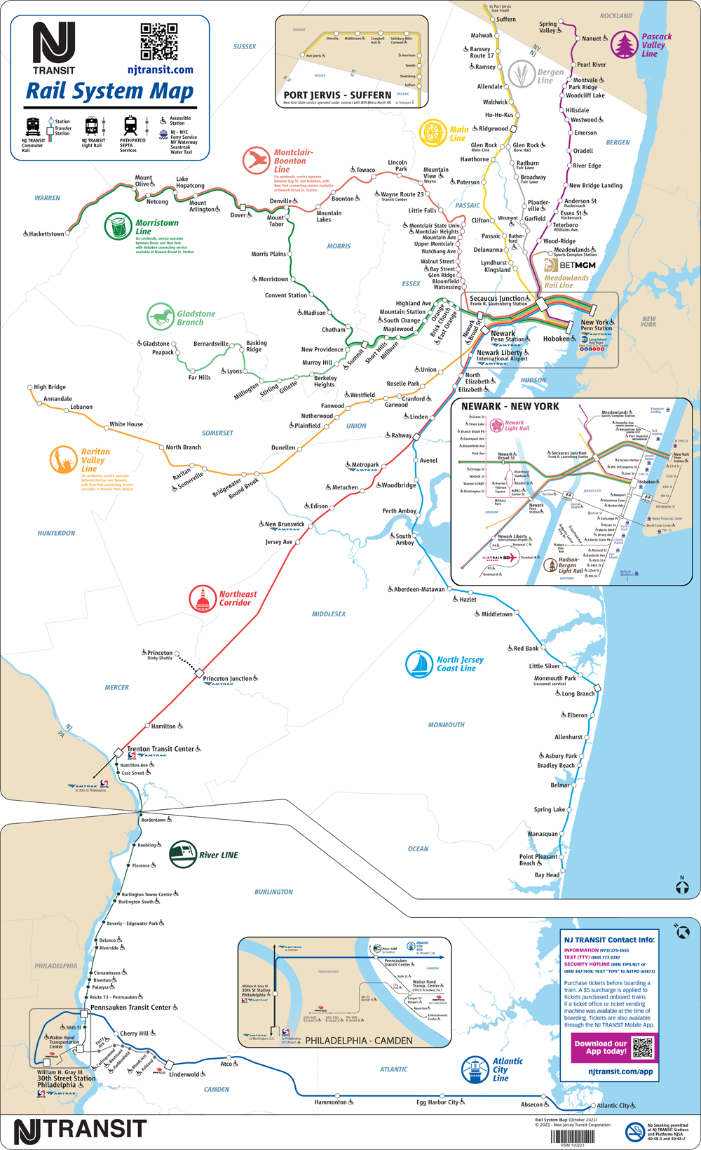 NJ Transit Train System
